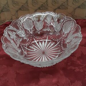 Crystal 11" serving bowl, Studio Nova Masterpiece